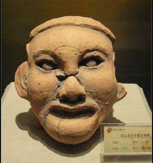 考古队员意外捡到"美女头像",距今5000年,专家:女娲真实存在_河姆渡