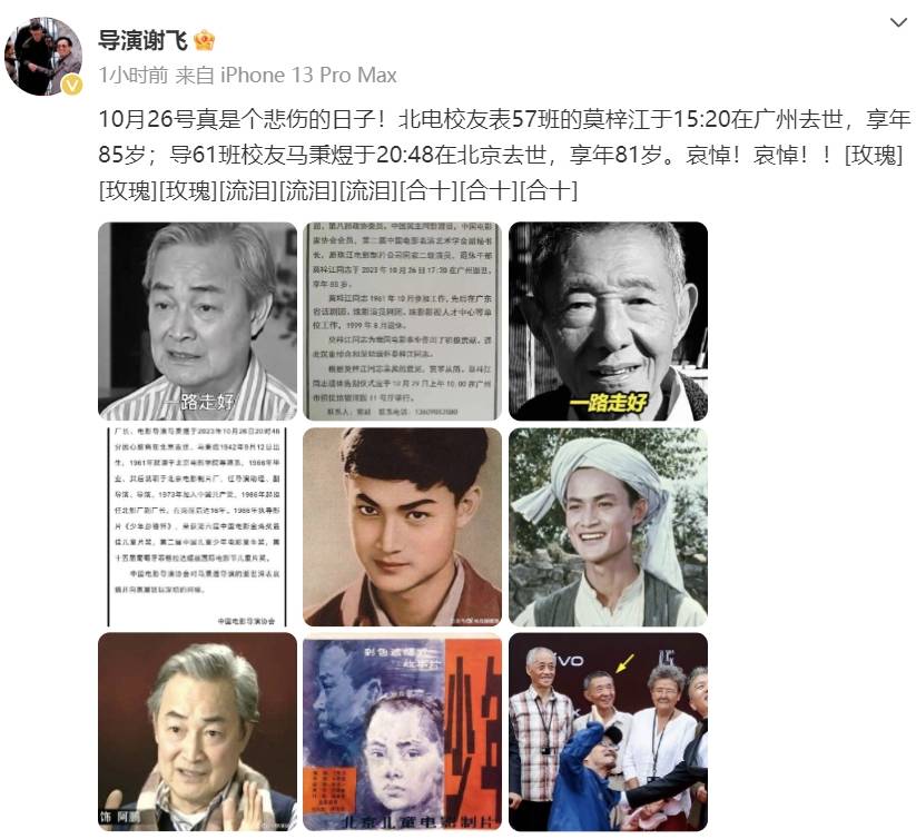 《五朵金花》主演莫梓江去世,享年85岁_电影_中国_阿鹏