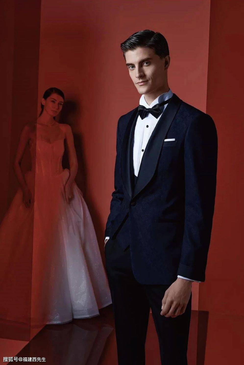 西先生西服定制——塔士多|礼服中的最高段位,婚礼出圈就靠它了_燕尾