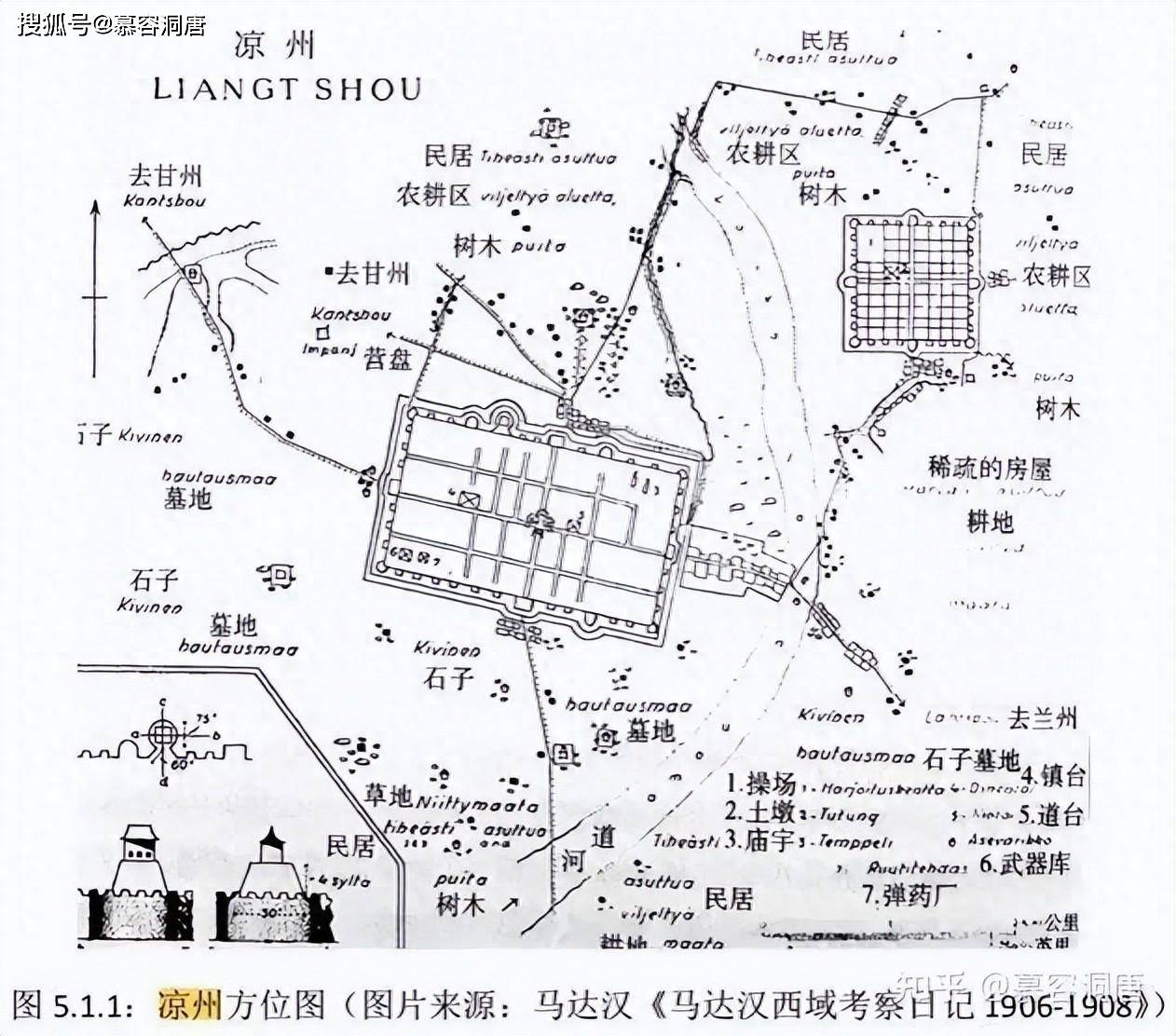 惠远古城布局图图片