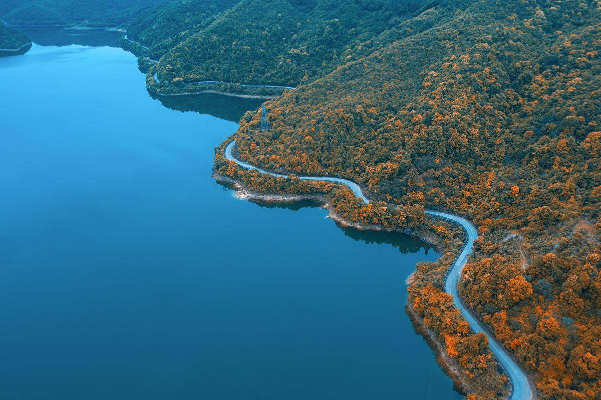 宁波毛力水库,风景如画之地