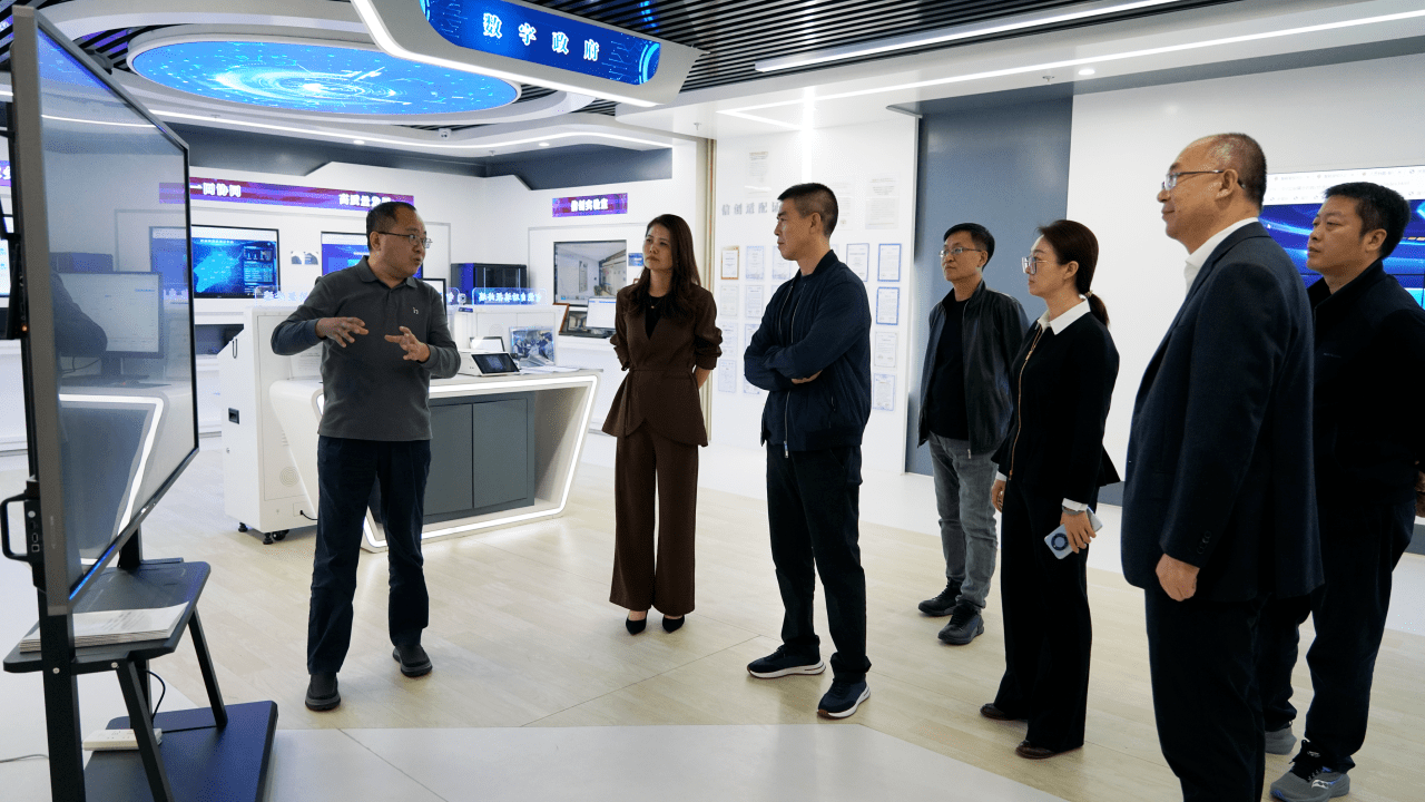 唐山文旅集团党委书记,董事长宋建军一行莅临南威软件集团北京总部