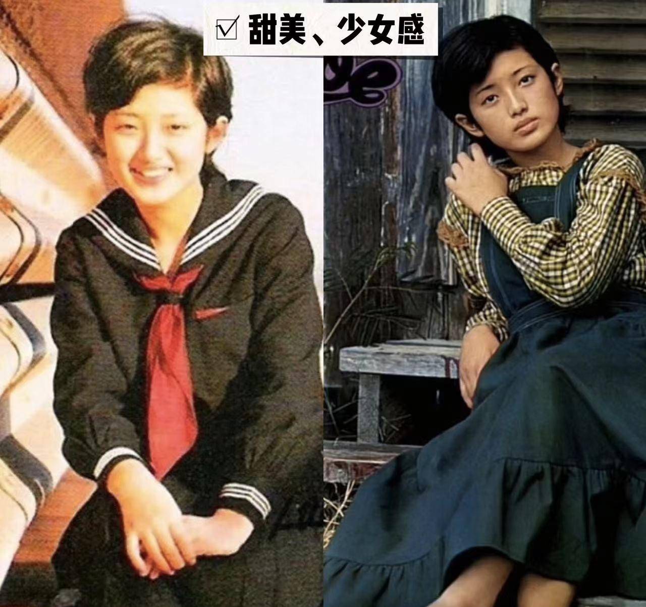 说实话,在昭和时代,"山口百惠"还盛行秋装,简约却又美丽又优雅