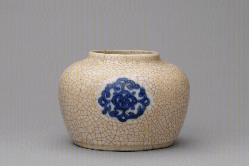 明万历哥釉青花瓷器鉴赏_搜狐网