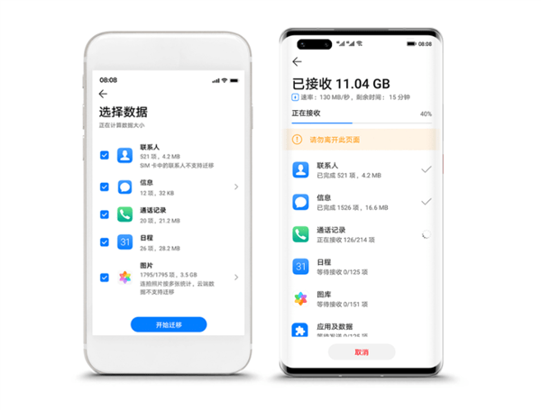 iphone用戶換華為mate60系列不用愁!一個app輕鬆搞定_手機_數據_支持