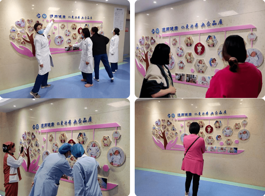 小小照片墙,见证生命最伊始的模样_宝宝_小天使_家庭