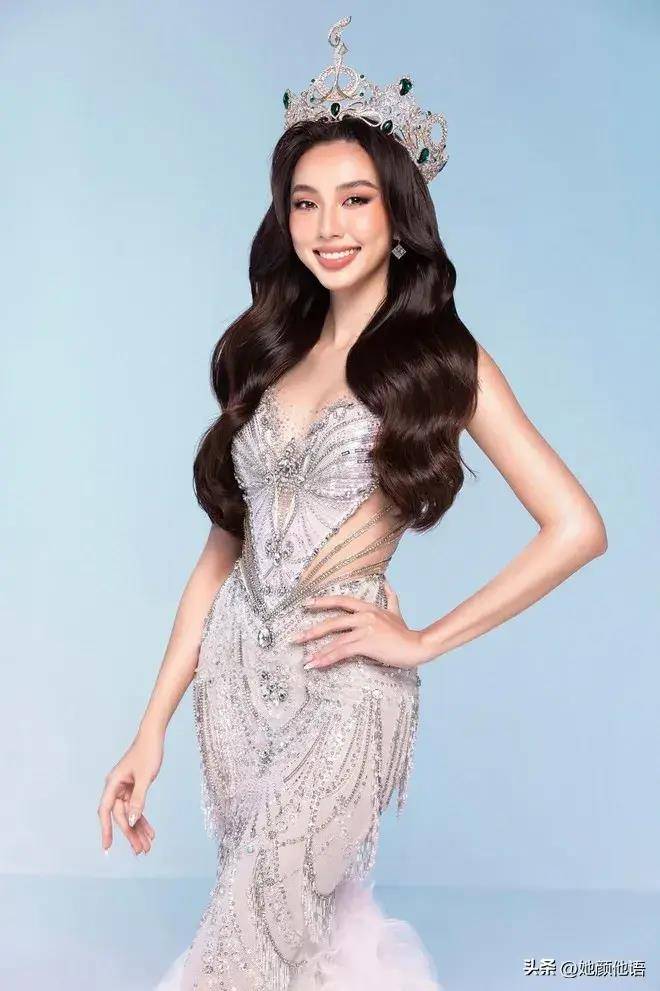 穿上"美人鱼"的衣服,2023年越南环球小姐裴琼花像仙女一样?