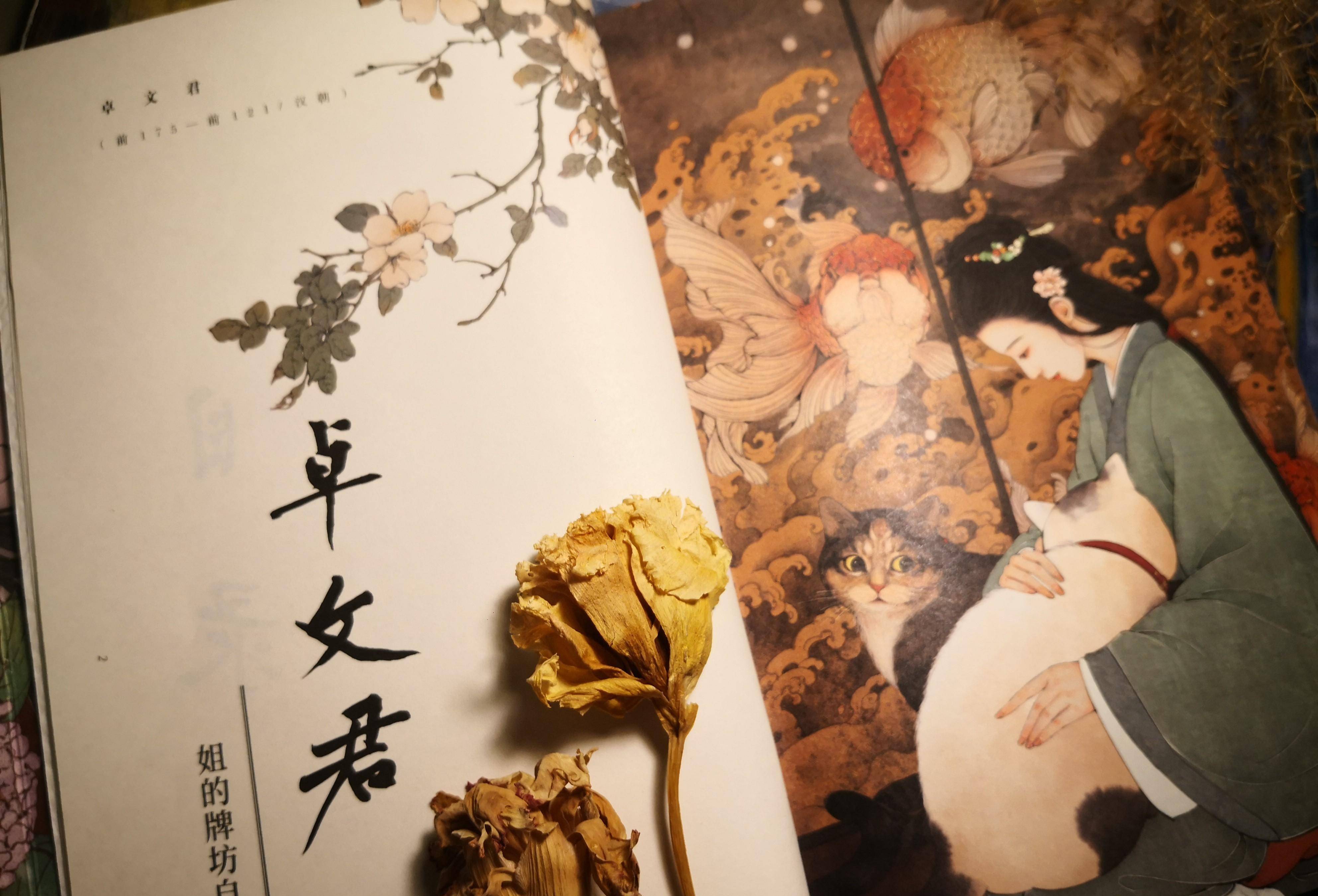 比如卓文君的《怨郎诗》《白头吟》《诀别书》.