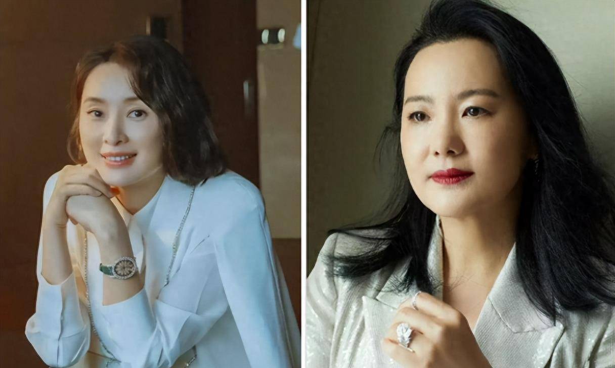 现实证明,脸大和美貌并不矛盾,看看吴越和咏梅就知道了,_女性_发型