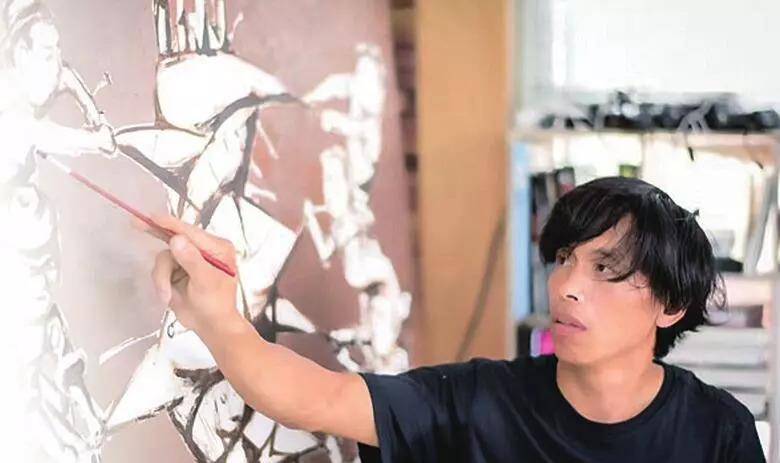 农民画家熊庆华,苦练画画20年,专家:建议回家种地_艺术_绘画_油画