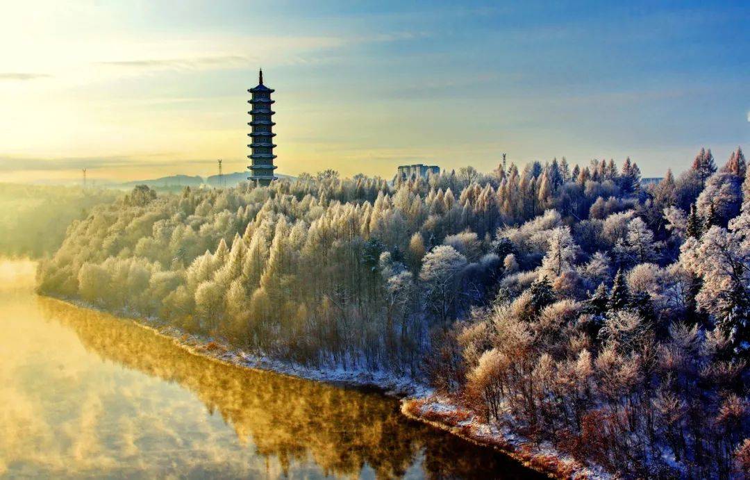 初冬,期待新一个水墨白山_靖宇_景区_江源