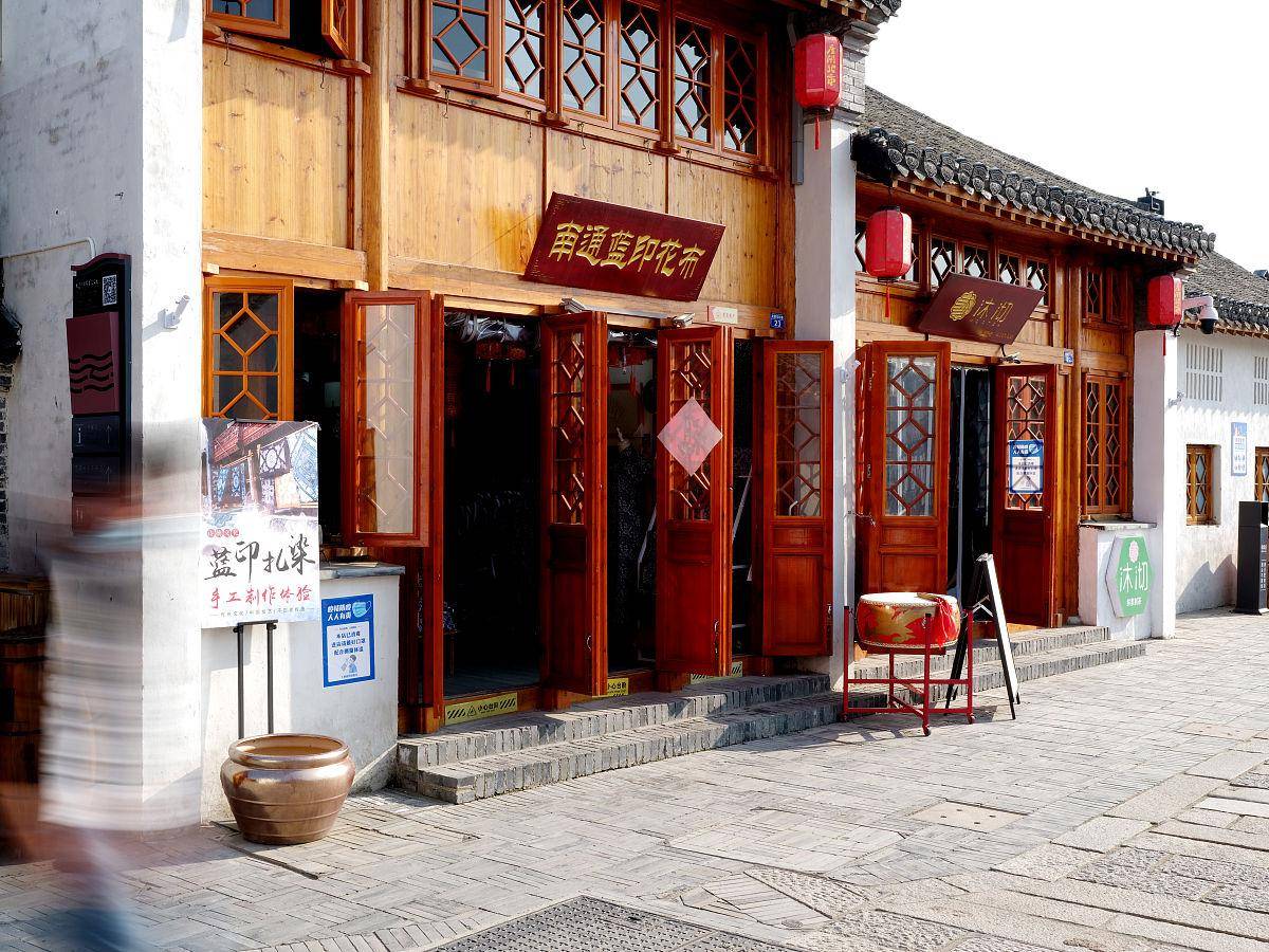 南通唐闸古镇一处历经古老韵味的景点