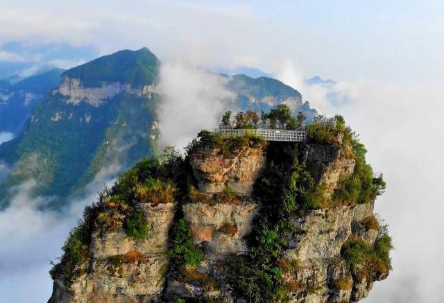 山势险峻景色如画,门票免费却少有人知_金佛山_小指_南川区