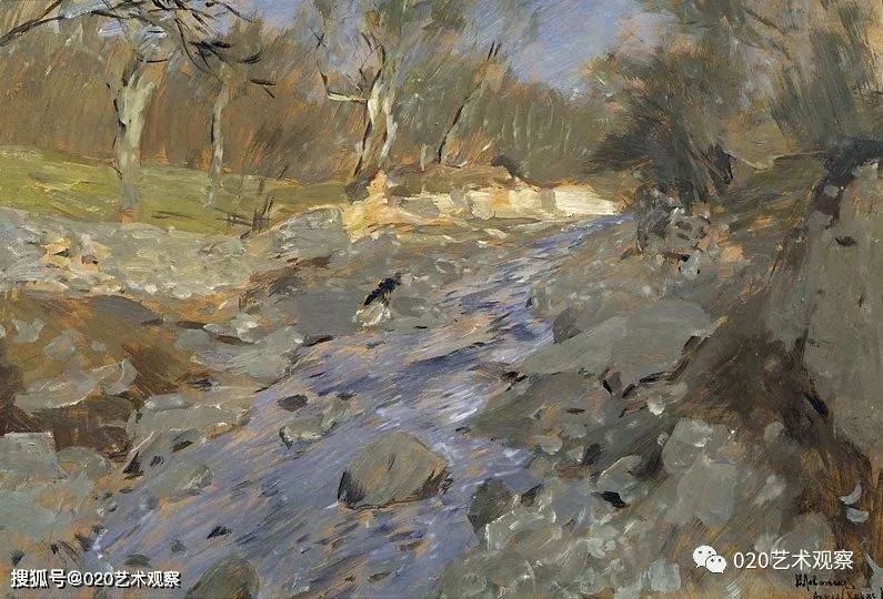 列维坦丨这风景,美到窒息!_大自然_俄罗斯_画风