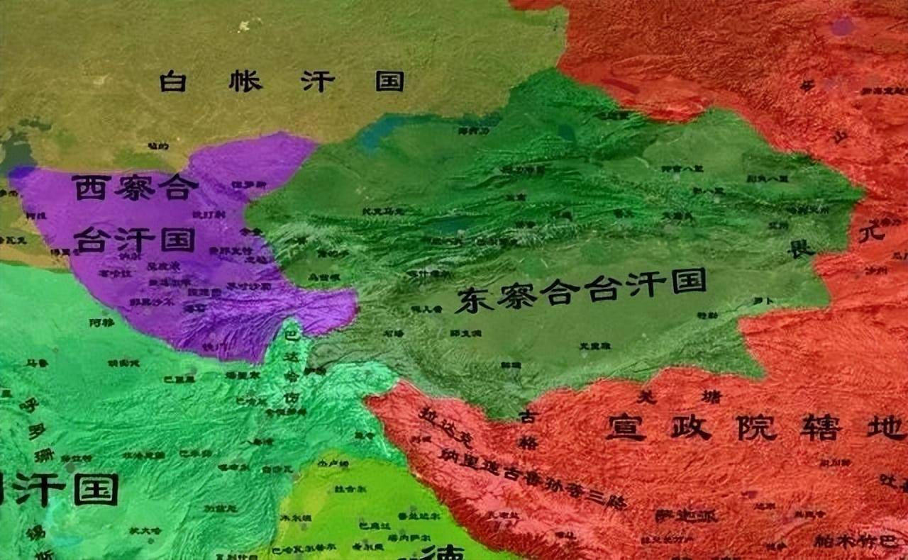 所以,元末大乱时,察合台汗国根本无力救援元朝.