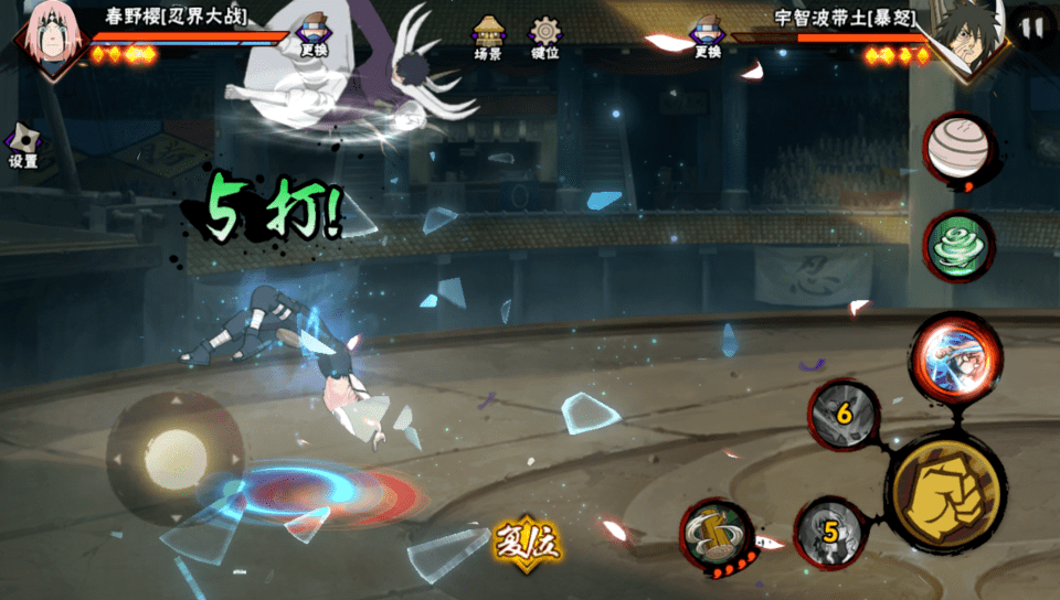 综合上面这些内容可以看出,忍战樱在本身的技能机制上体验做的就不够