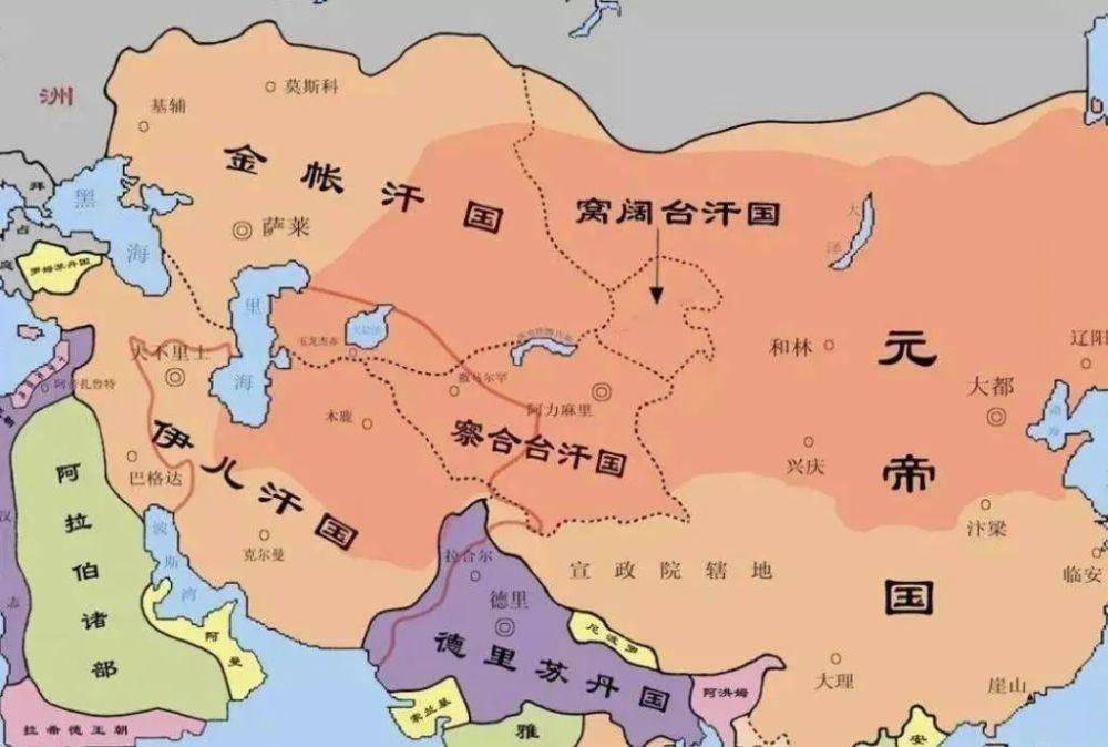 帖木儿帝国版图面积图片