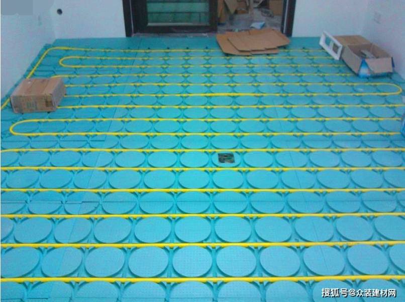 干式地暖铺设方法