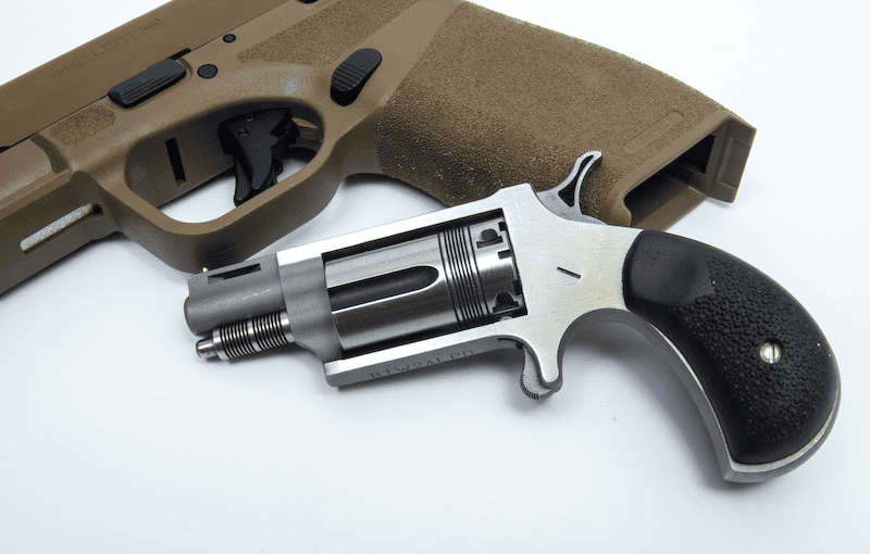 拇指大的老鼠枪,北美公司的naa微型左轮_优势_子弹_防御