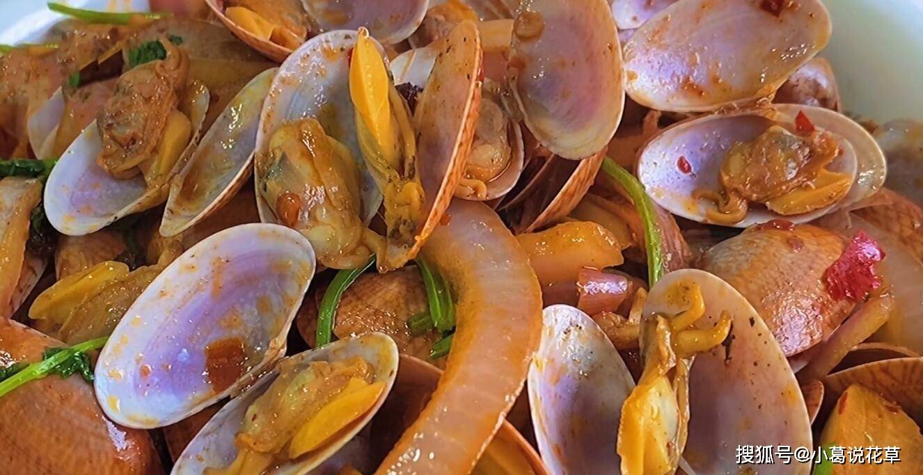 炒花甲螺时别直接焯水,教你正确做法,又香又嫩,还没有沙_扇贝_备用_小