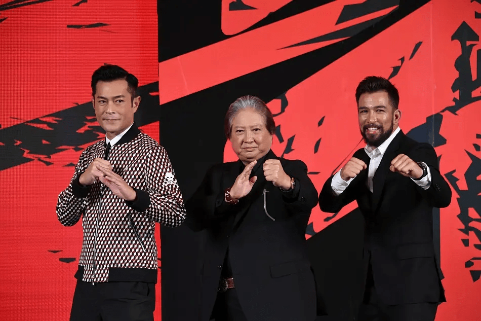 质疑古天乐没什么功夫底子,问他在《贪狼》里怎么打的,是不是用了替身