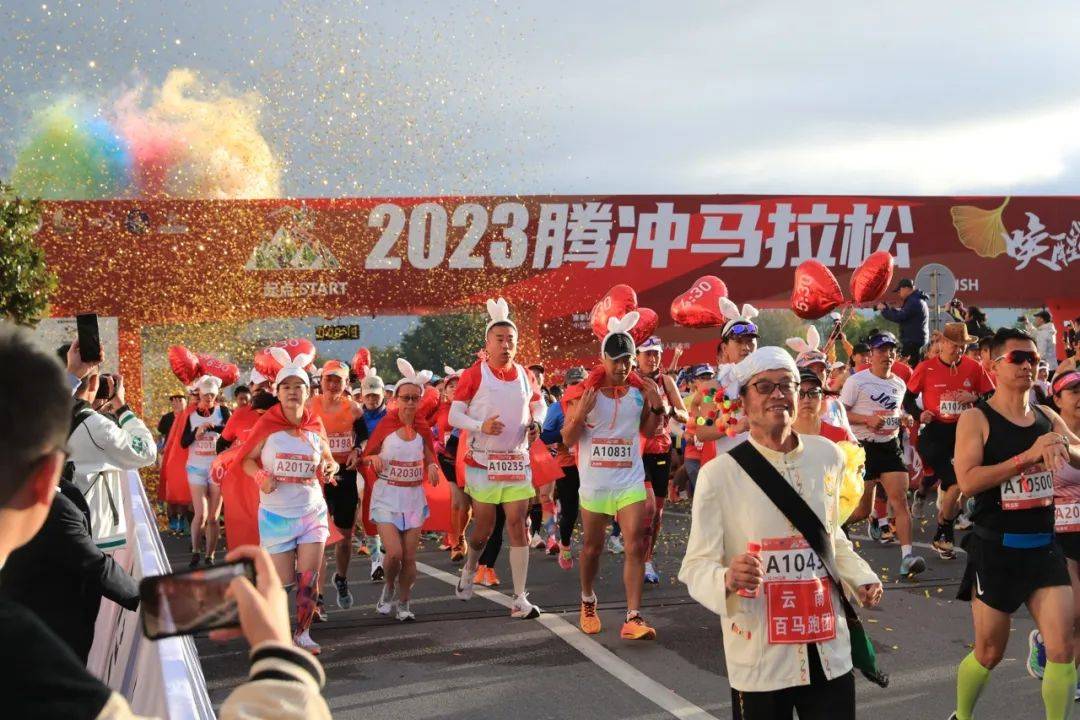 "唤醒心中的英雄"2023腾马强势回归,鸣枪开跑_腾冲_比赛_选手