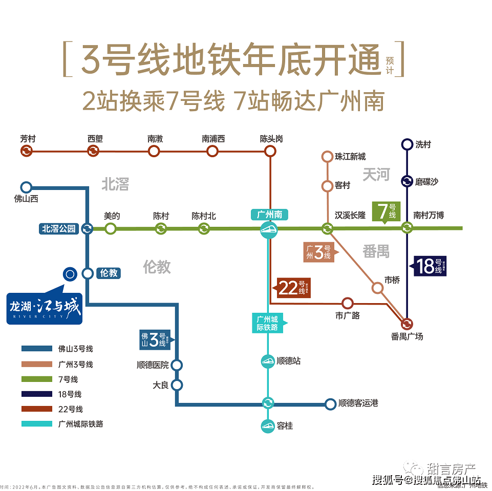 3,【最便捷交通】双地铁为邻,2站换乘7号线,9站广州南!