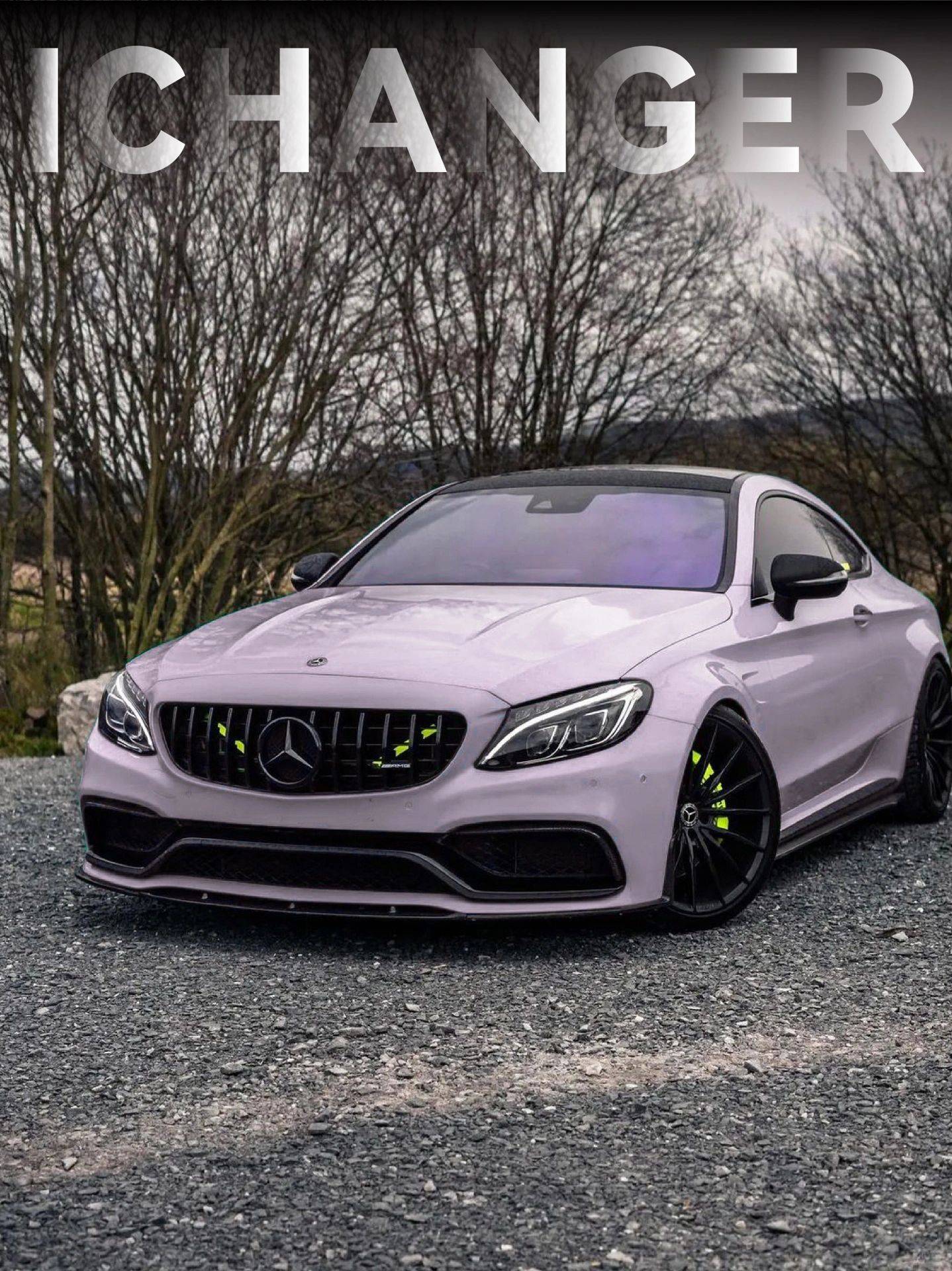 奔驰icr改色膜迷雾灰紫,仙气十足的座驾谁能拒绝!_搜狐汽车_搜狐网