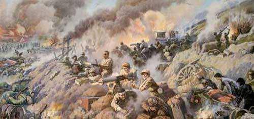 01中原突围的背景中原解放区是由抗战时期的鄂豫皖解放区演变而来.