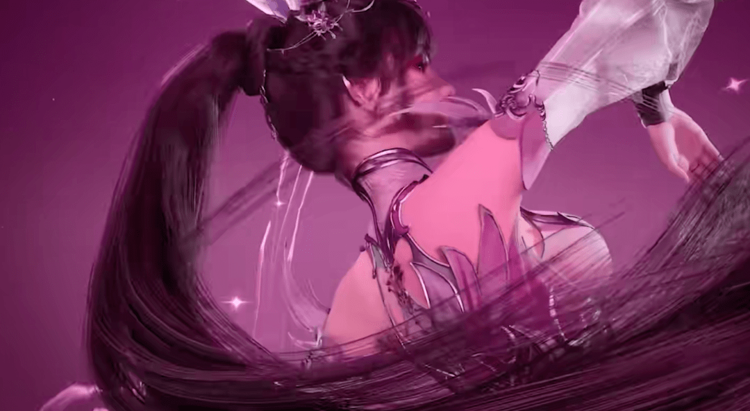 小舞的发量一直都很多,之前都是蝎子辫,发丝就不会飞舞了,后来改为长