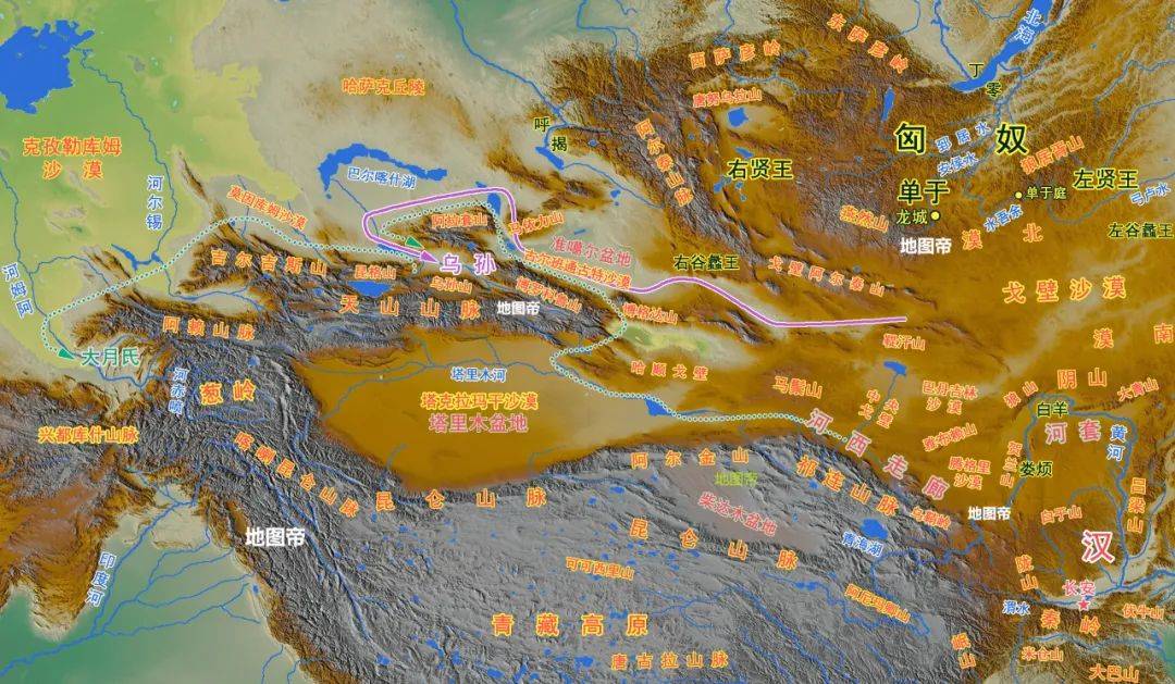 兼护车师以西北道(西域北道),在乌垒城(今新疆轮台东北部)设立幕府,镇