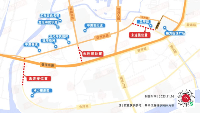 坦洲大道建设新进展!预计明年通车_珠海_南坦_中山