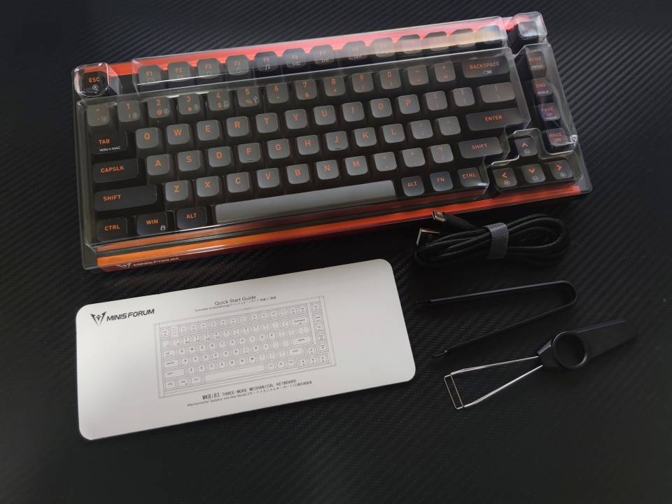 铭凡首款机械键盘MKB i83实测：金属质感，三模无线，499元引爆市场！