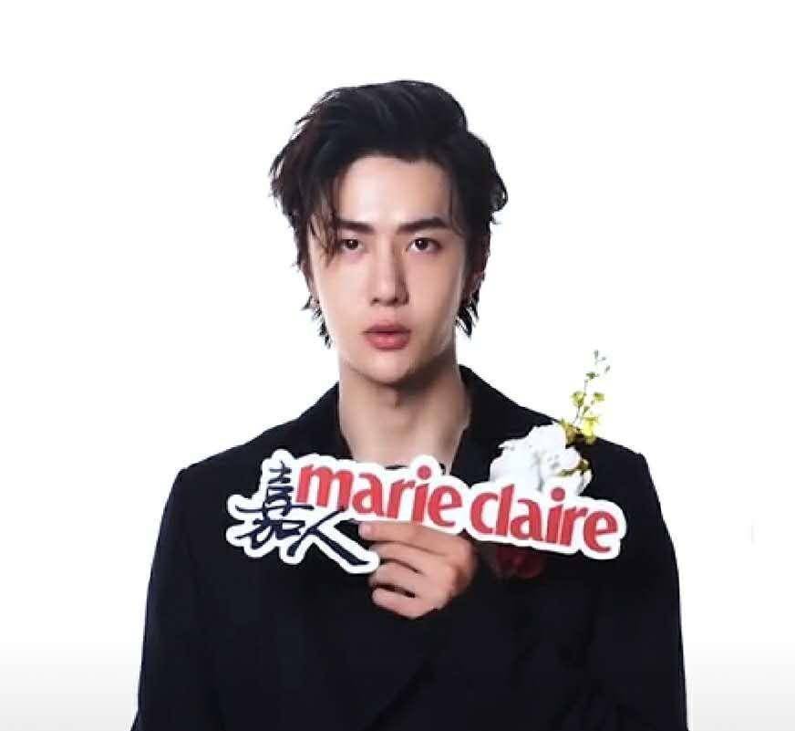 王一博接受《嘉人》采访,离开滤镜却胖了一圈_杂志_形象_网友