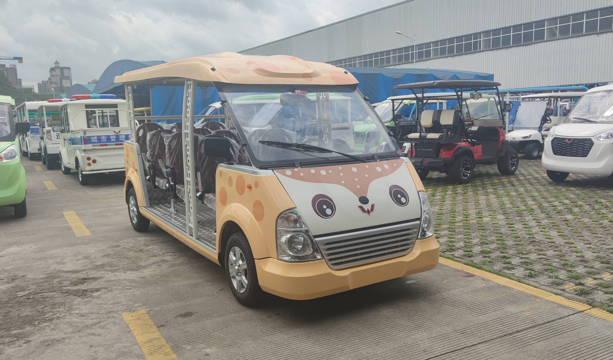 林立五菱威威系列燃油观光车walq5140:畅游世界的豪华体验