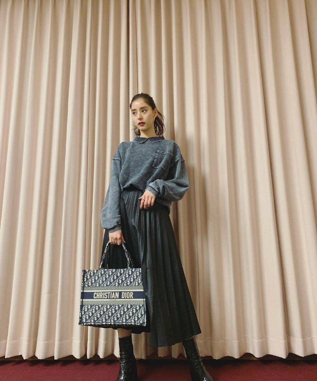 新木优子成为dior国外区大使,混血颜大长腿,衣品更加分!