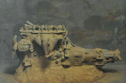 冷军画2个破发动机,横着卖198万,竖着卖1897万,真值那么贵吗?
