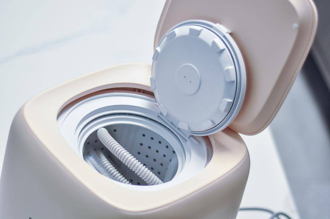 选款希亦迷你洗衣机,内衣分开洗,做个精致的自己_模式_洗涤_衣物