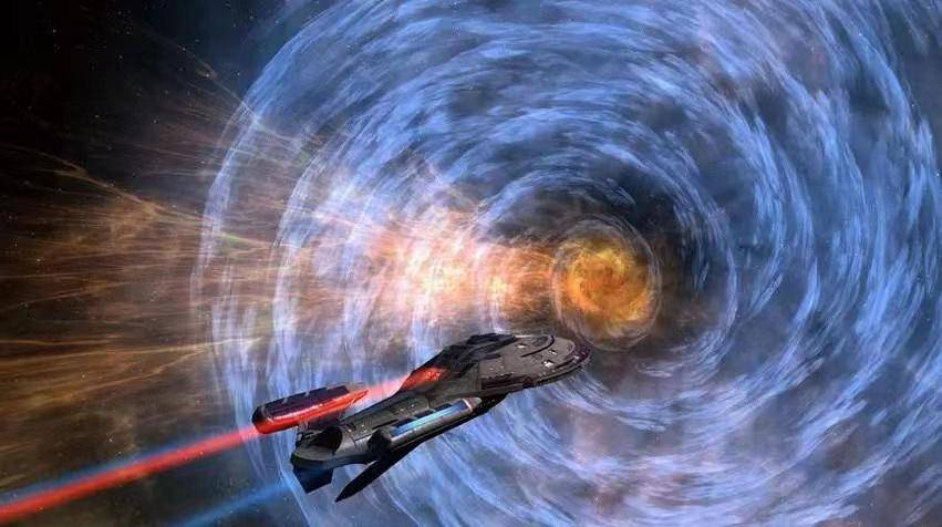 宇宙存在无数空隙,每个空隙就是一个虫洞,可带领人类通往另一时空(图1)