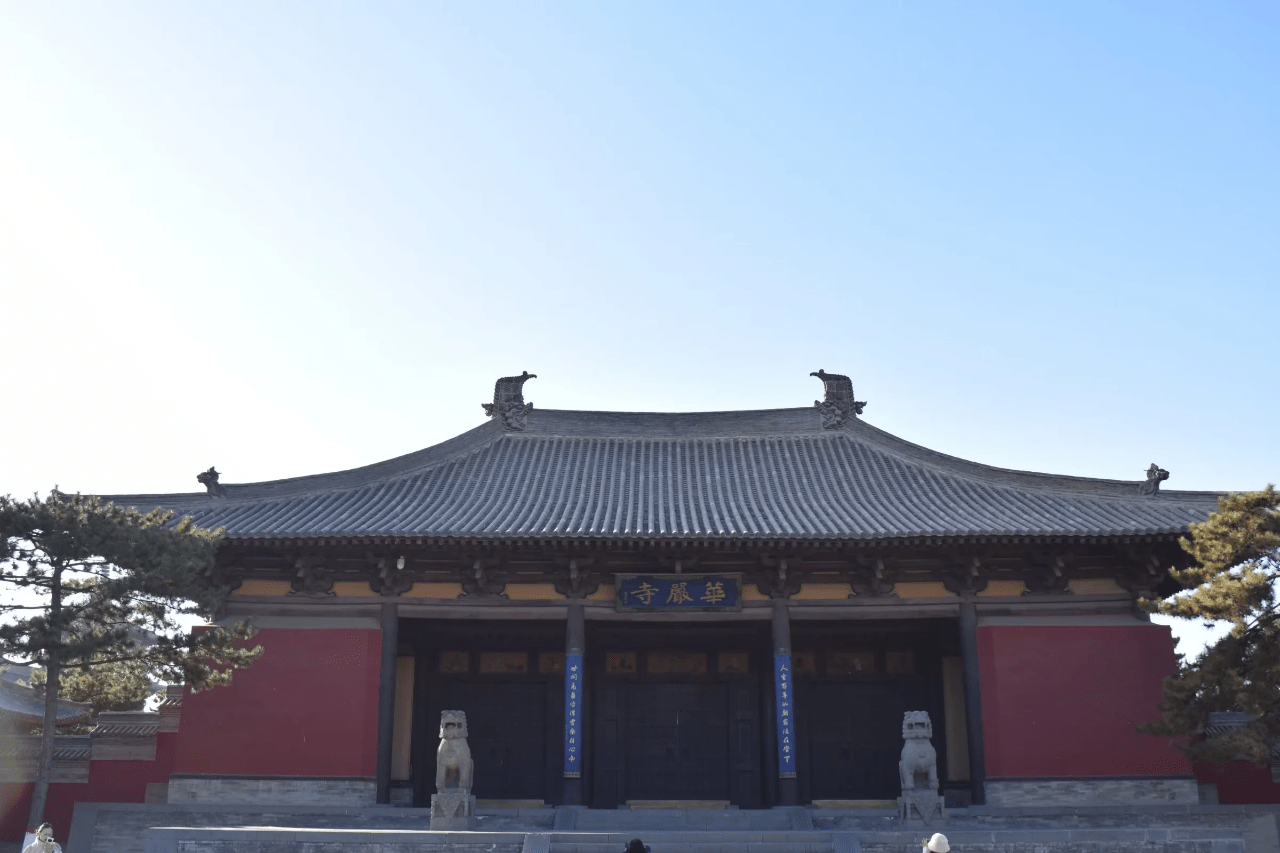 山西大同:古刹华严寺_壁画_大殿_山门