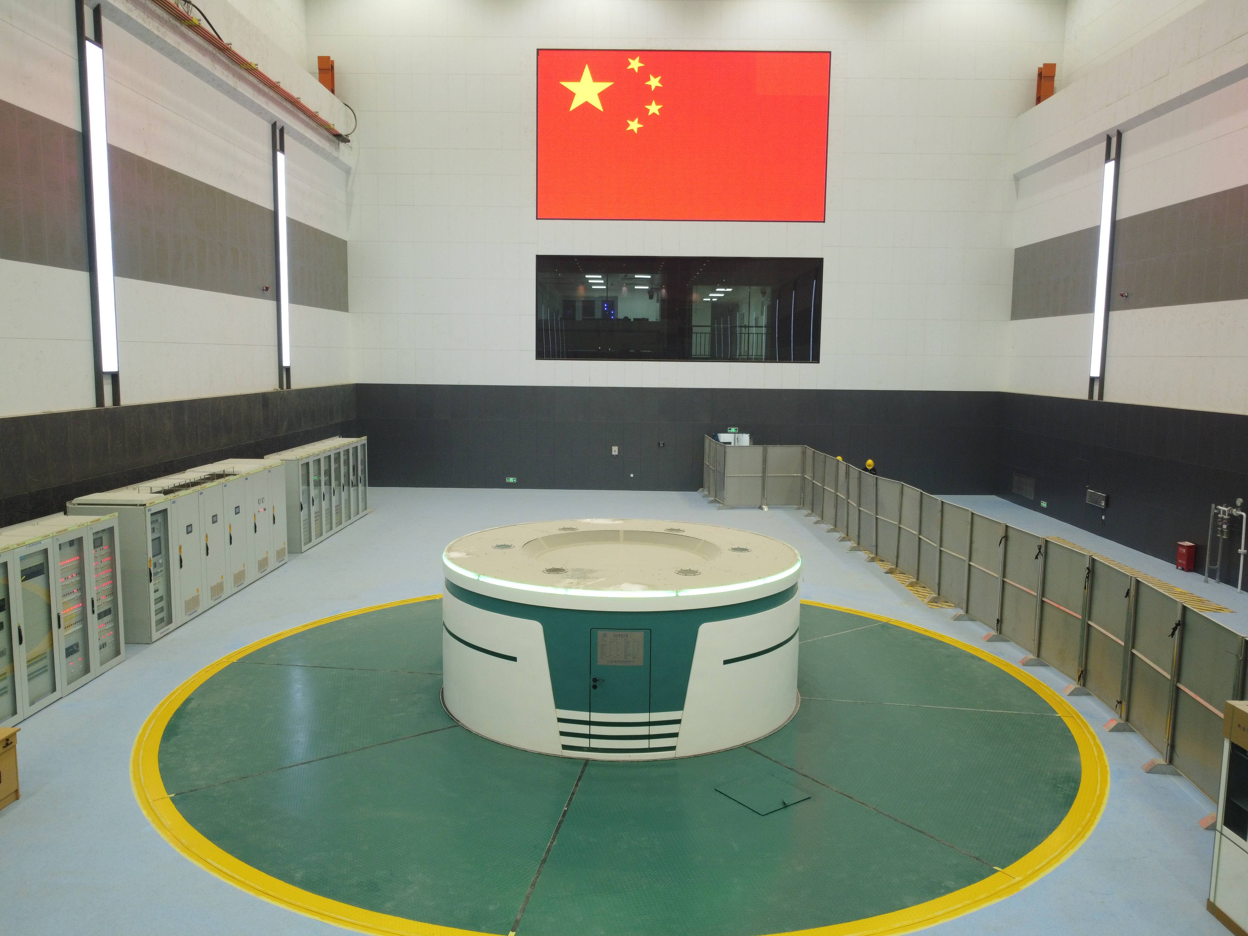 我国西北地区首台抽水蓄能机组投产发电_建设_阜康_电网