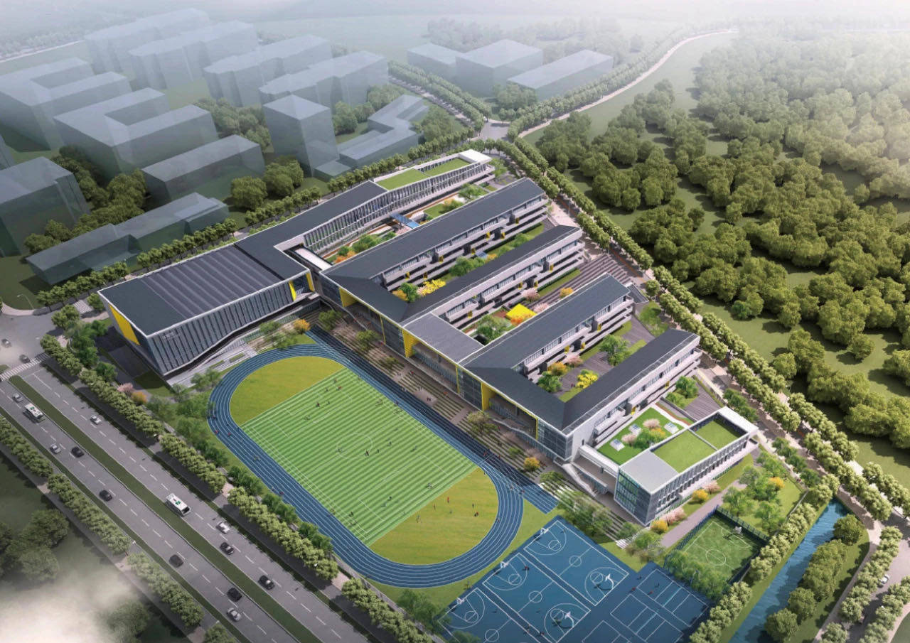 科技城第四实验小学(在建);中学有新区实验中学科技城校区和锦峰校区