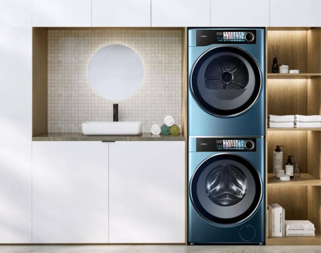 人感科技加持,首款医护级美的元气RS7洗烘套装再造高端洗护-家电圈官网