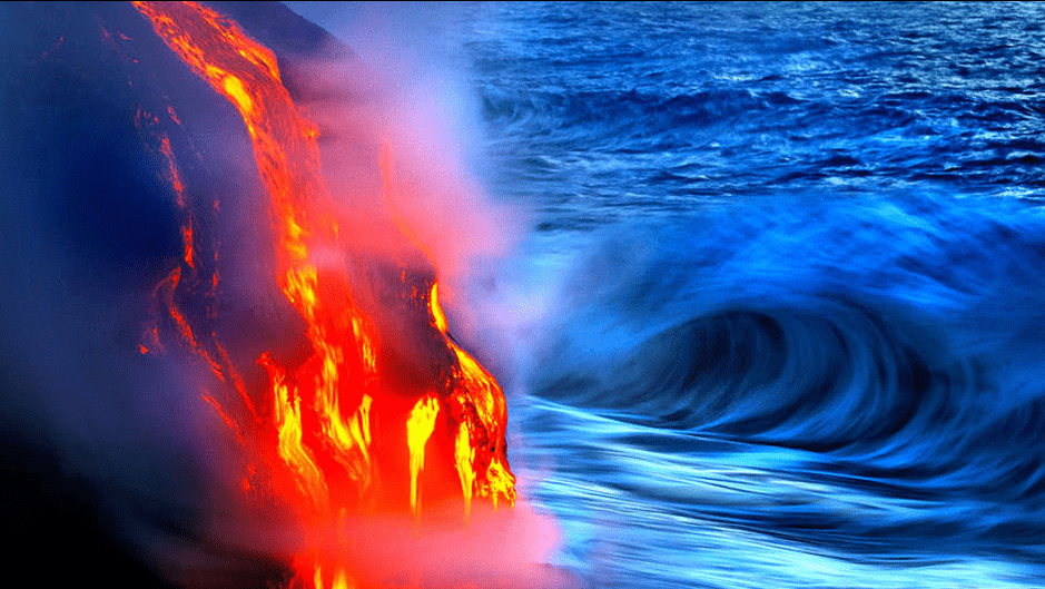 水能灭火是常识,却无法灭海里的火山?_岩浆_海水_冷却