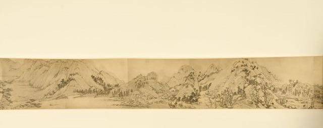 一半放在浙江省博物馆,一半放在台北故宫博物院_山图_富春_吴洪裕