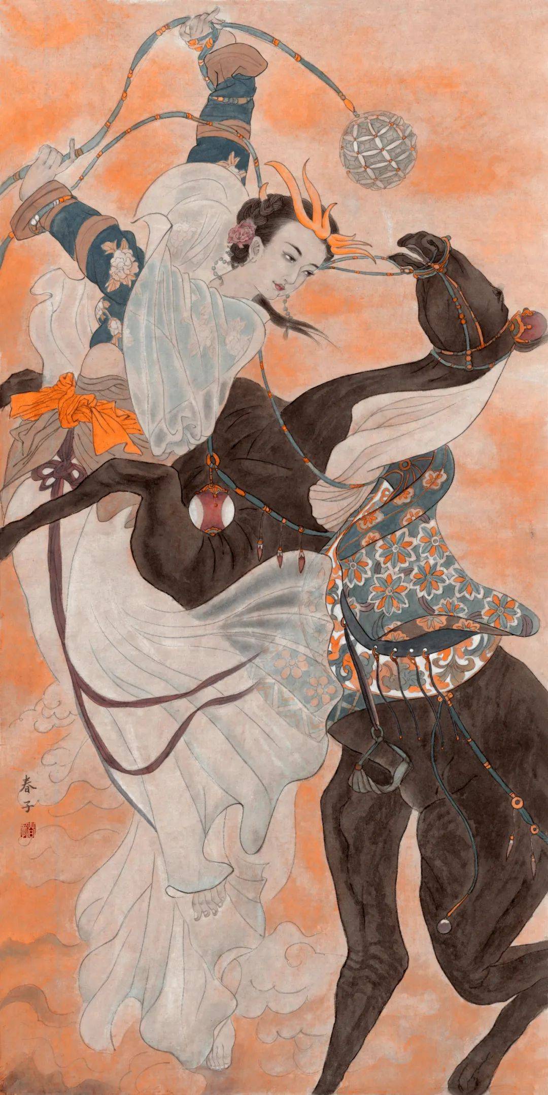 甲辰2024中国书画名家精品日历 //穆春华_春子_艺术_作品