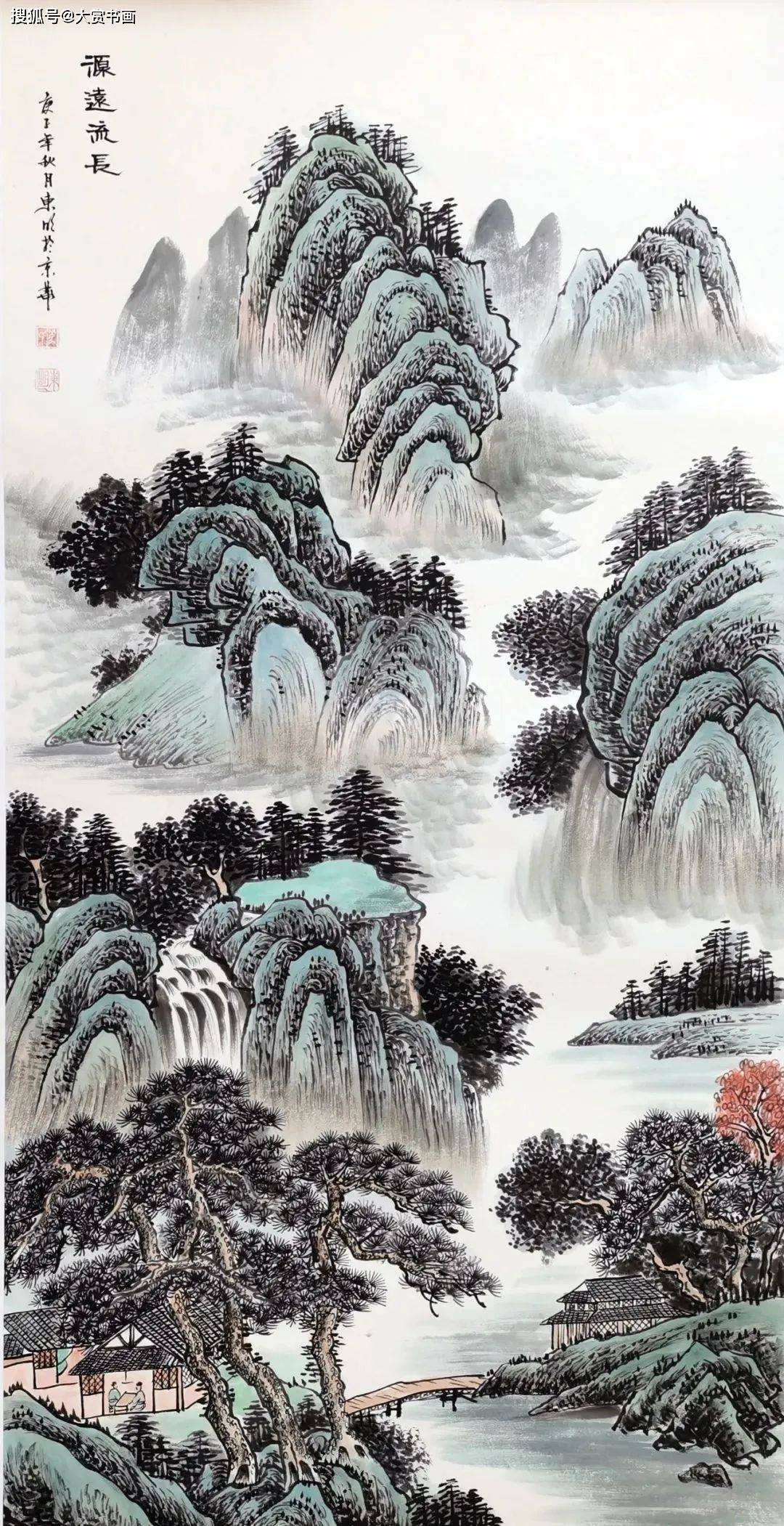 姜东明的作品值不值得收藏?_山水_中国书画院_艺术