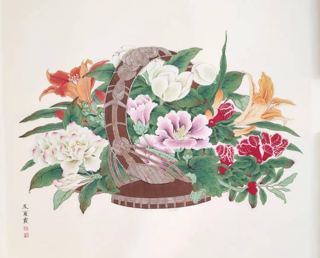 著名画家及丽霞作品赏析_中国_人物_传统