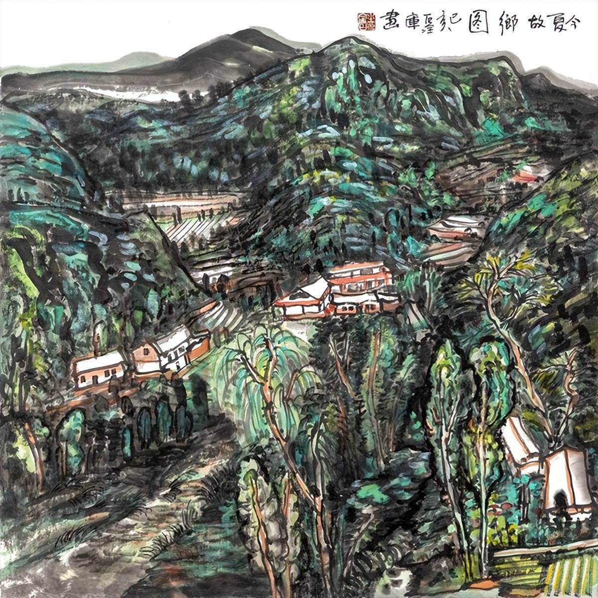 名家风范——当代著名画家石金库作品欣赏