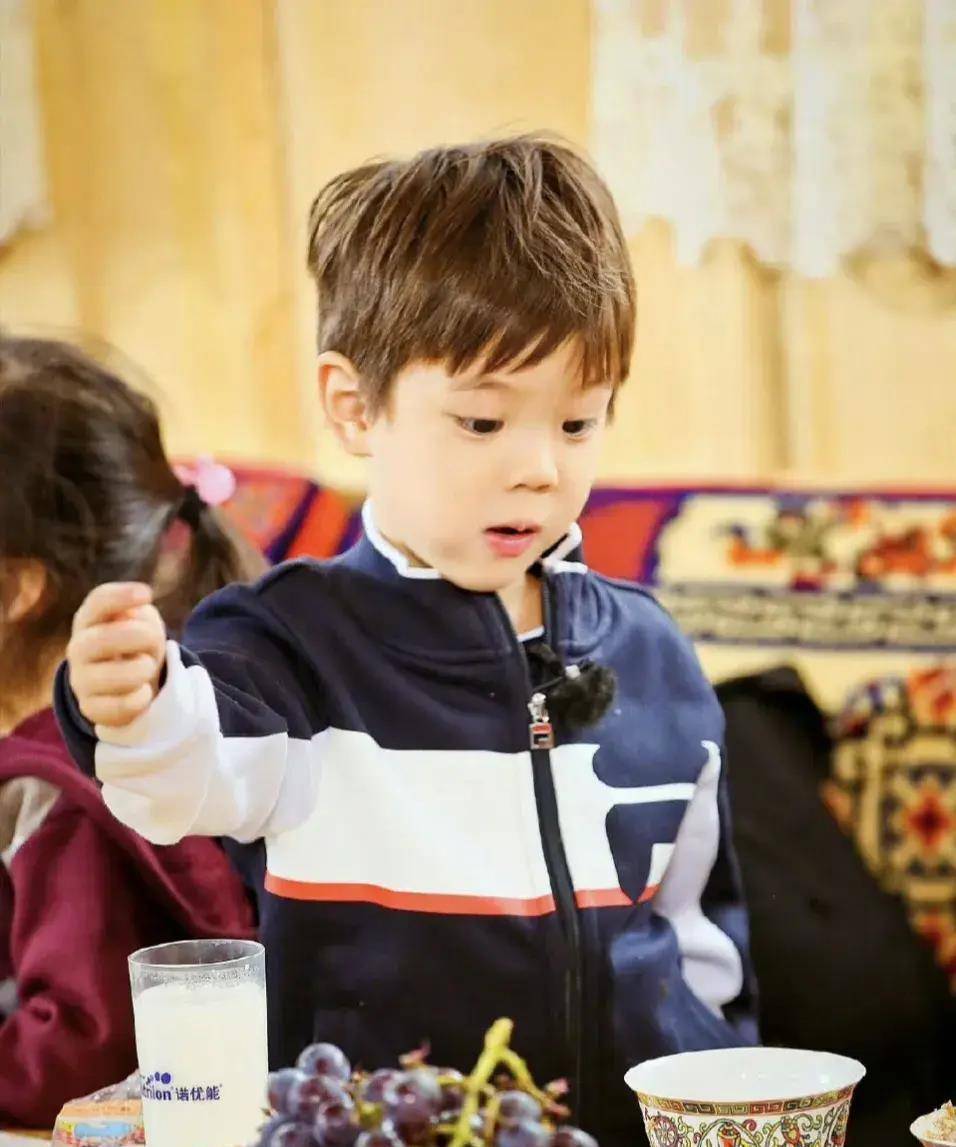 霍思燕和儿子出席活动,嗯哼凸嘴龅牙变化大,网友称是腺样体面容_问题